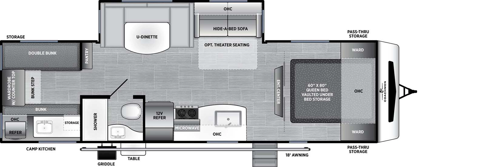 292BHDS Floorplan Image